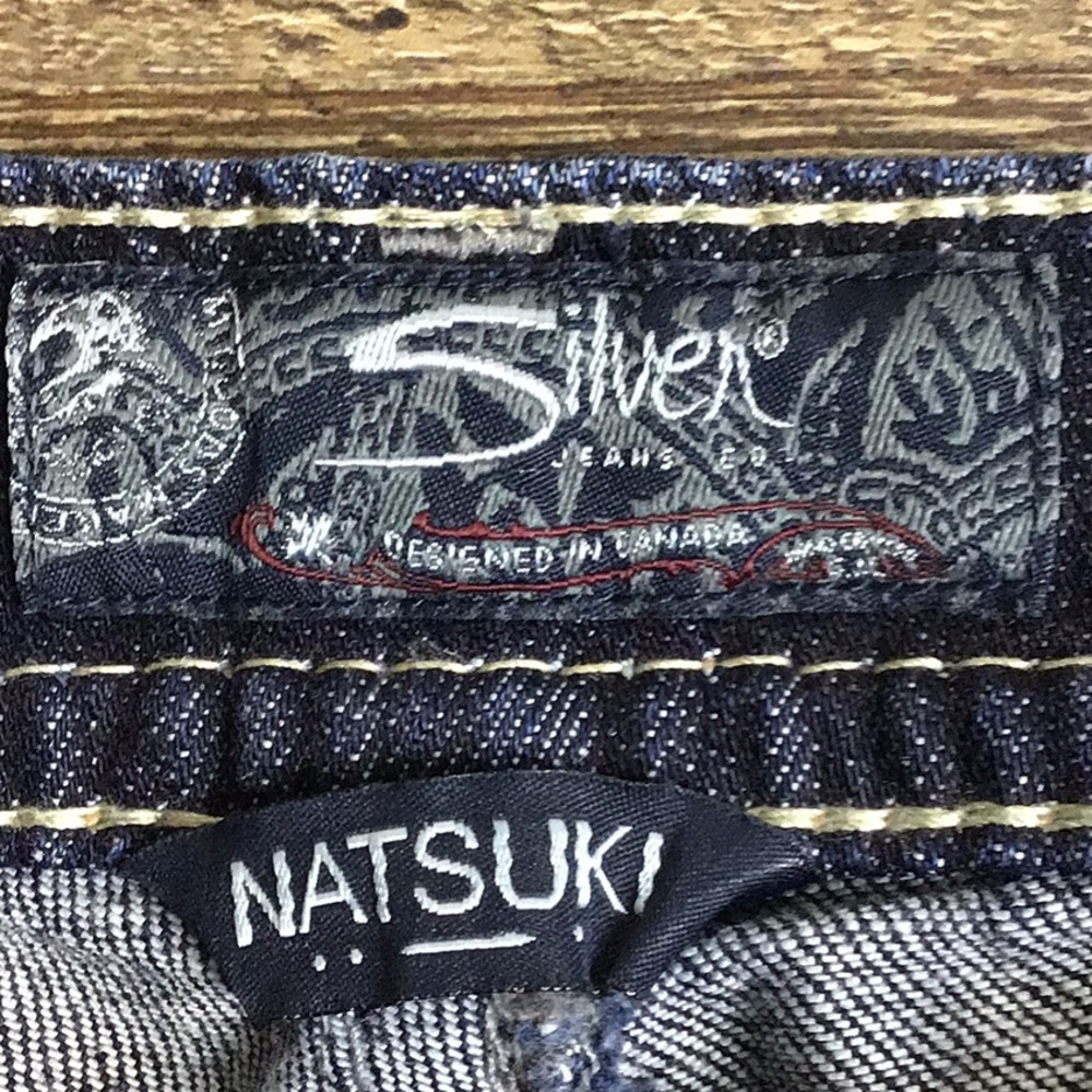 Silver Natsuki Blue  Jeans Waist 28” - Picture 4 of 5